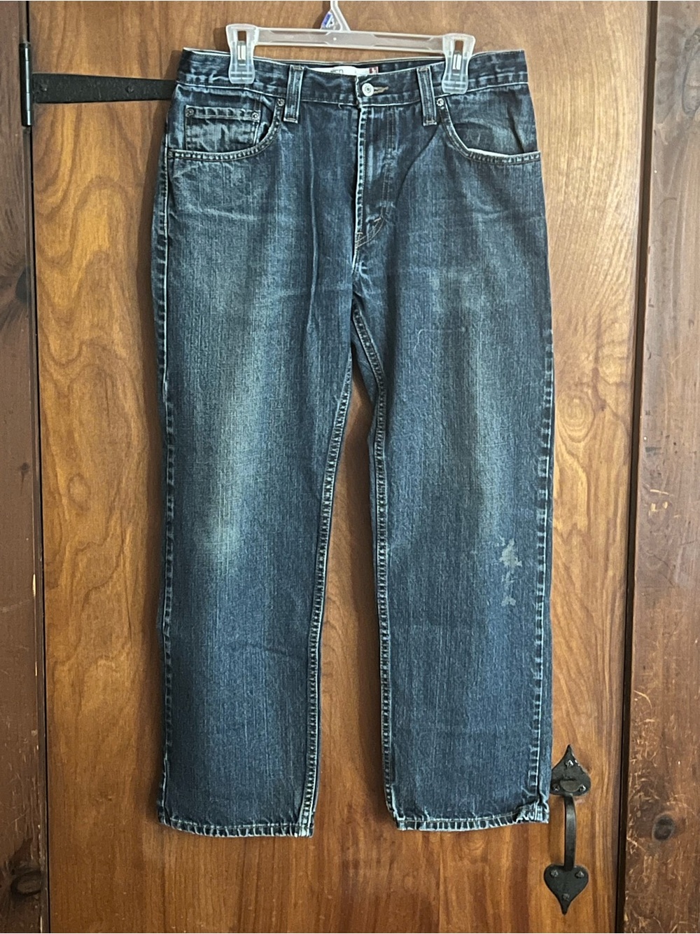 Classic Men's Blue Denim Jeans Levy Strauss